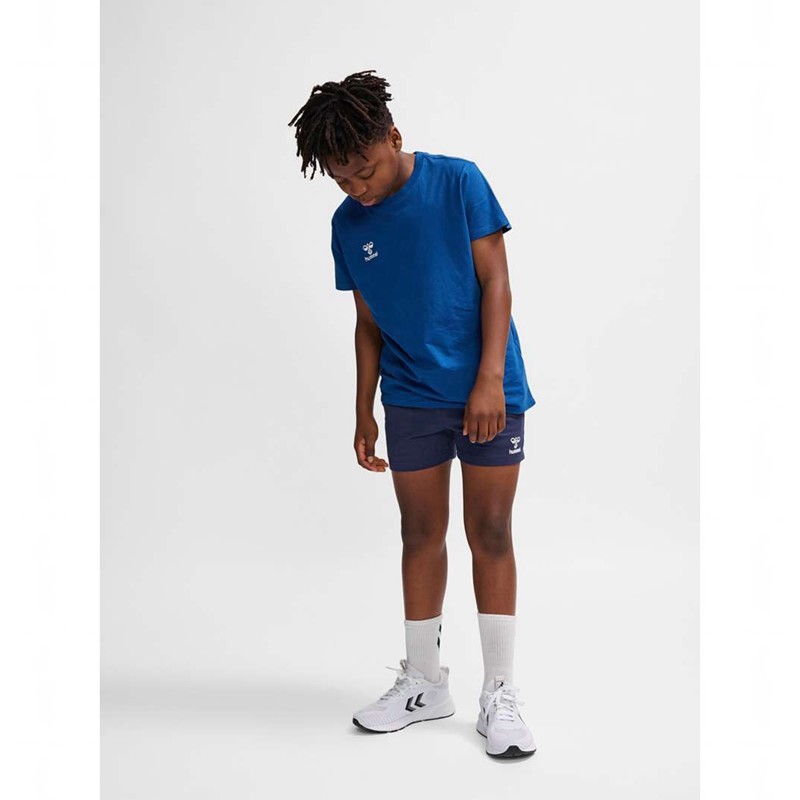 Hummel Go 2.0 Sweat Shorts Barn Marinblå | 069533-725