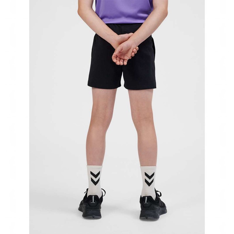 Hummel Go 2.0 Sweat Shorts Barn Svarta | 841243-959