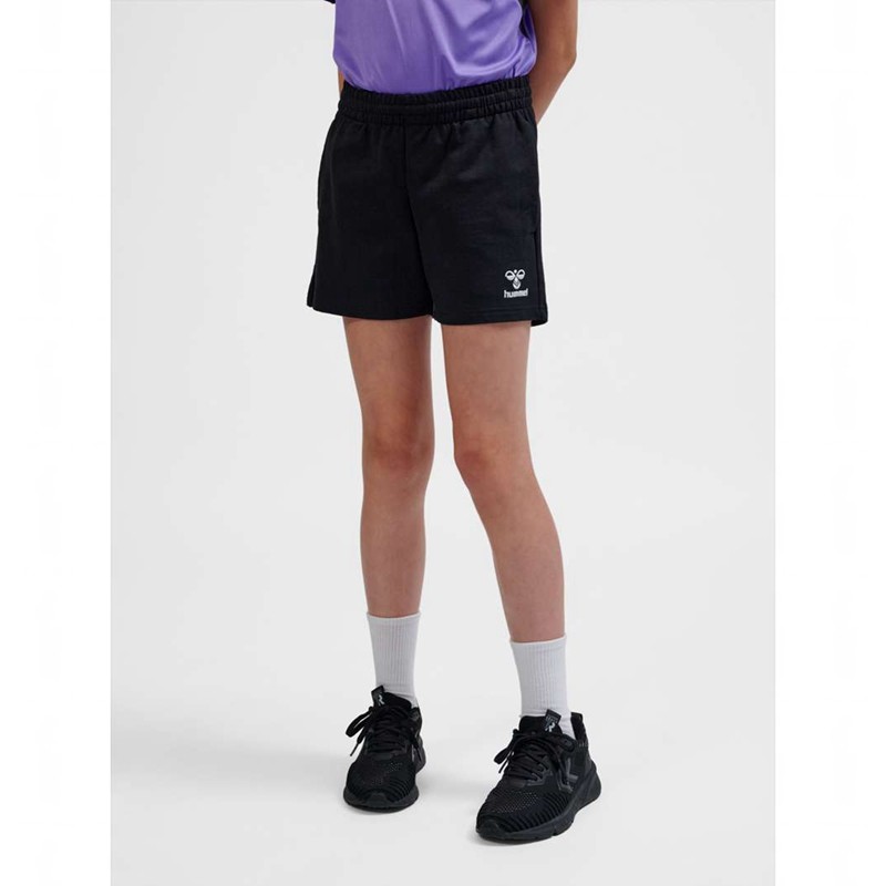 Hummel Go 2.0 Sweat Shorts Barn Svarta | 841243-959