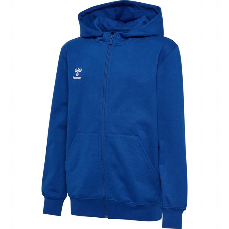 Hummel Go 2.0 Zip Hoodie Barn Blå | 733328-152