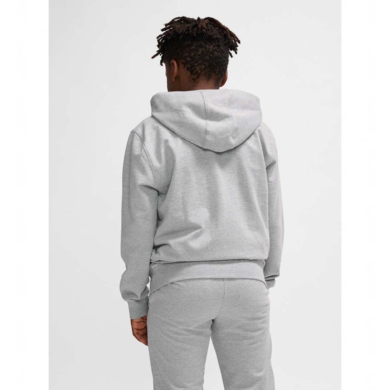 Hummel Go 2.0 Zip Hoodie Barn Grå | 564498-056