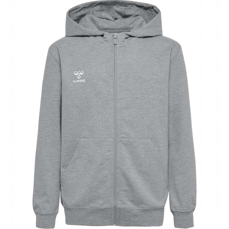 Hummel Go 2.0 Zip Hoodie Barn Grå | 564498-056