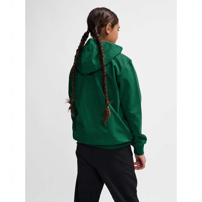 Hummel Go 2.0 Zip Hoodie Barn Gröna | 084350-293