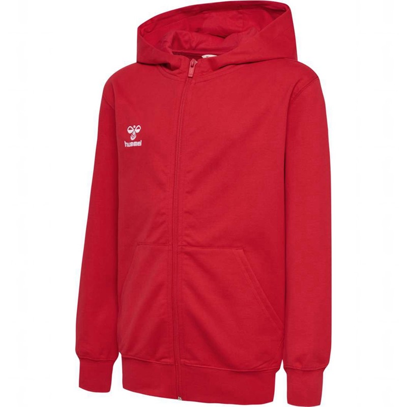 Hummel Go 2.0 Zip Hoodie Barn Röda | 131047-436
