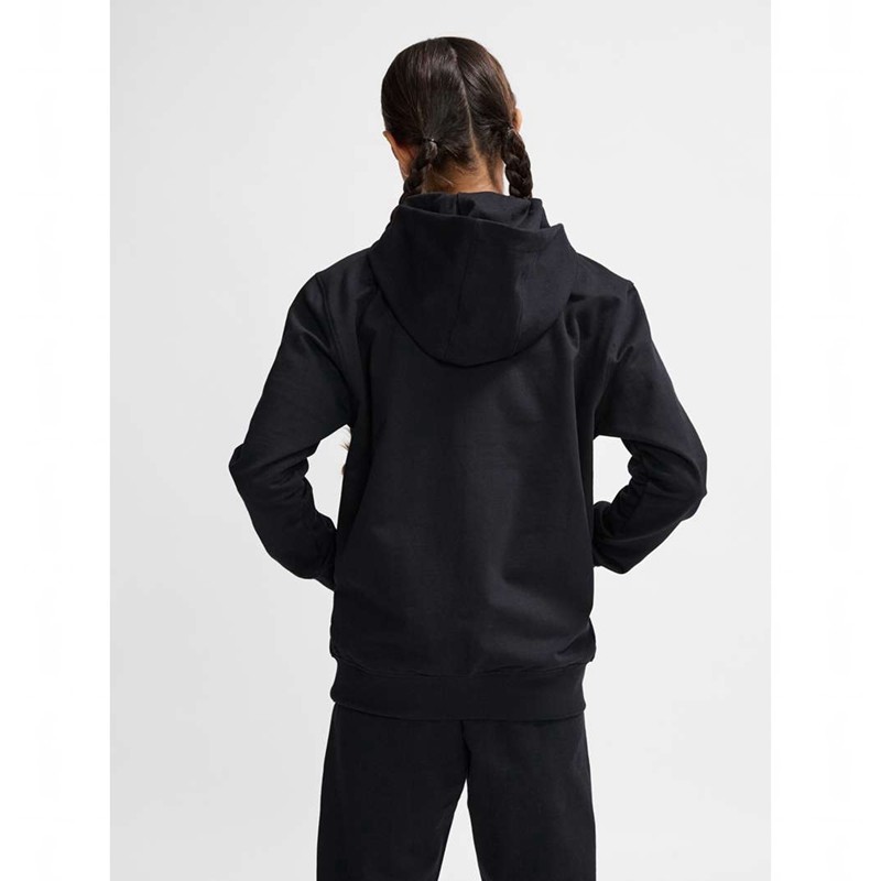 Hummel Go 2.0 Zip Hoodie Barn Svarta | 793624-285