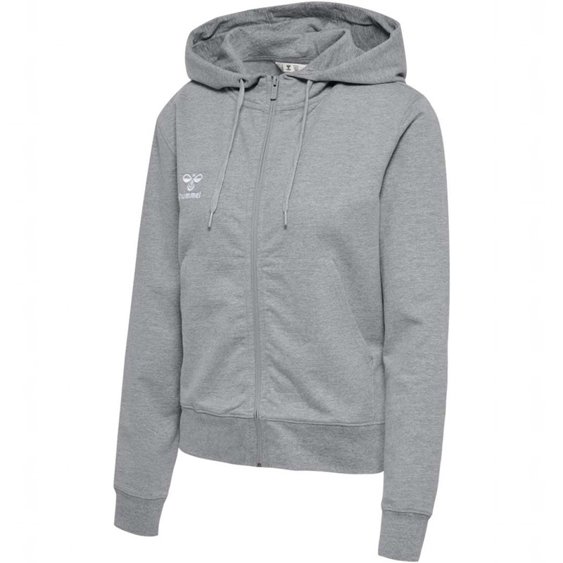 Hummel Go 2.0 Zip Hoodie Dam Grå | 984961-599