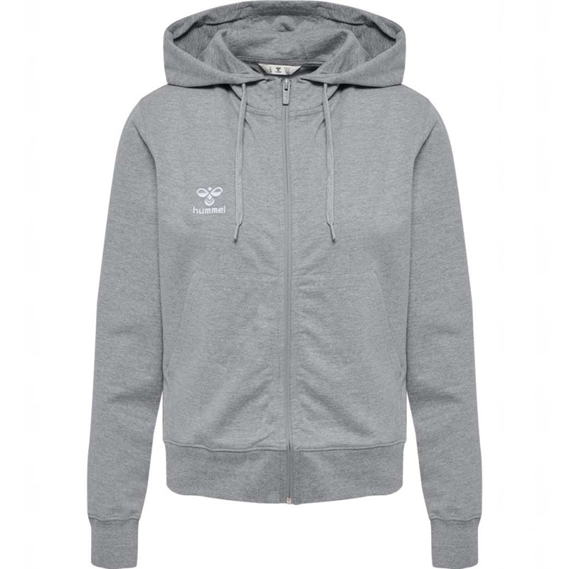Hummel Go 2.0 Zip Hoodie Dam Grå | 984961-599
