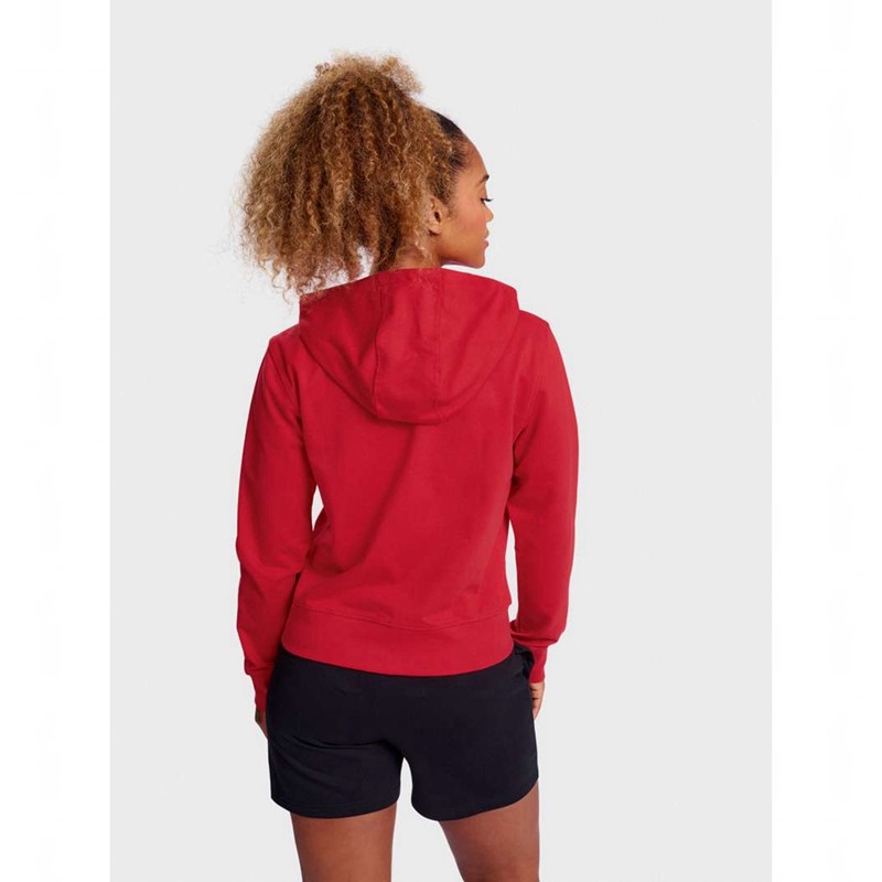 Hummel Go 2.0 Zip Hoodie Dam Röda | 194803-285