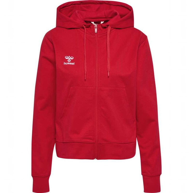 Hummel Go 2.0 Zip Hoodie Dam Röda | 194803-285