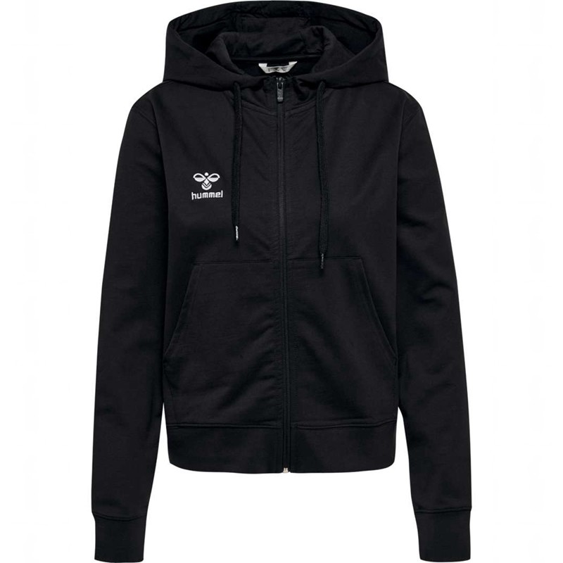 Hummel Go 2.0 Zip Hoodie Dam Svarta | 985688-948
