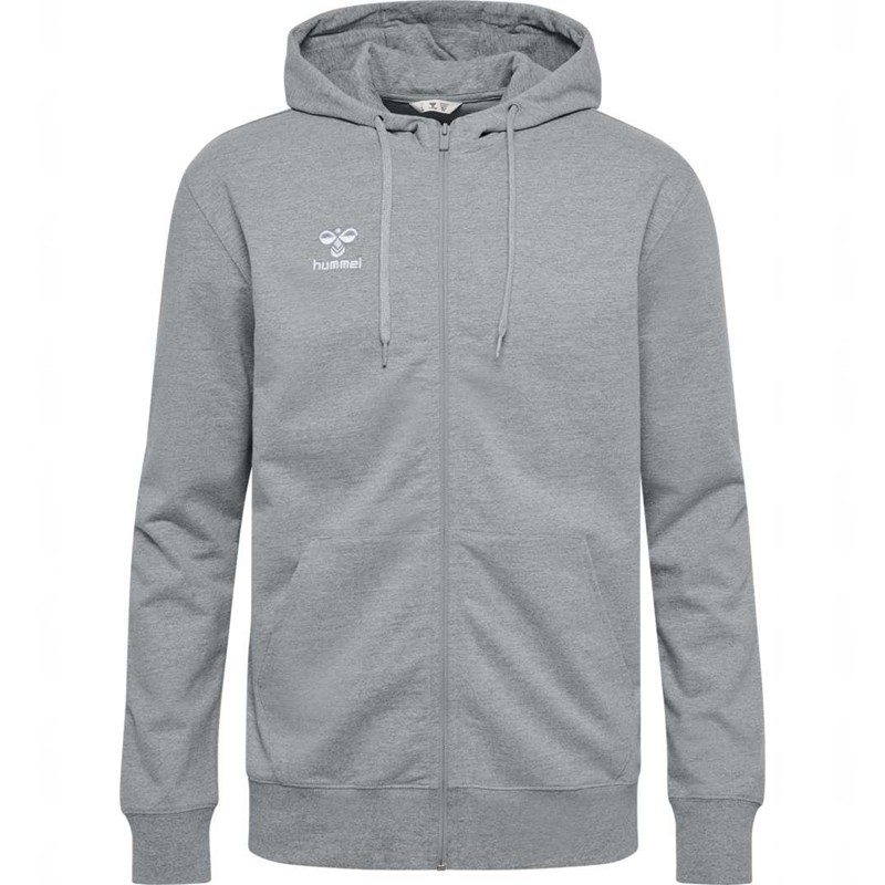 Hummel Go 2.0 Zip Hoodie Herr Grå | 209486-743