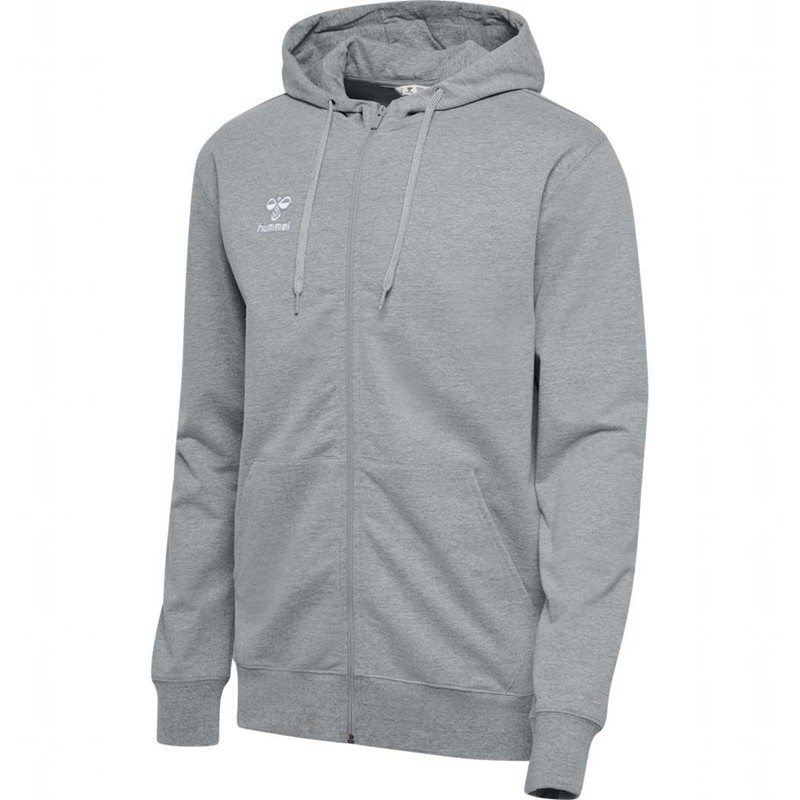 Hummel Go 2.0 Zip Hoodie Herr Grå | 209486-743