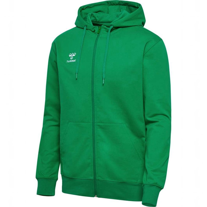 Hummel Go 2.0 Zip Hoodie Herr Gröna | 096384-135