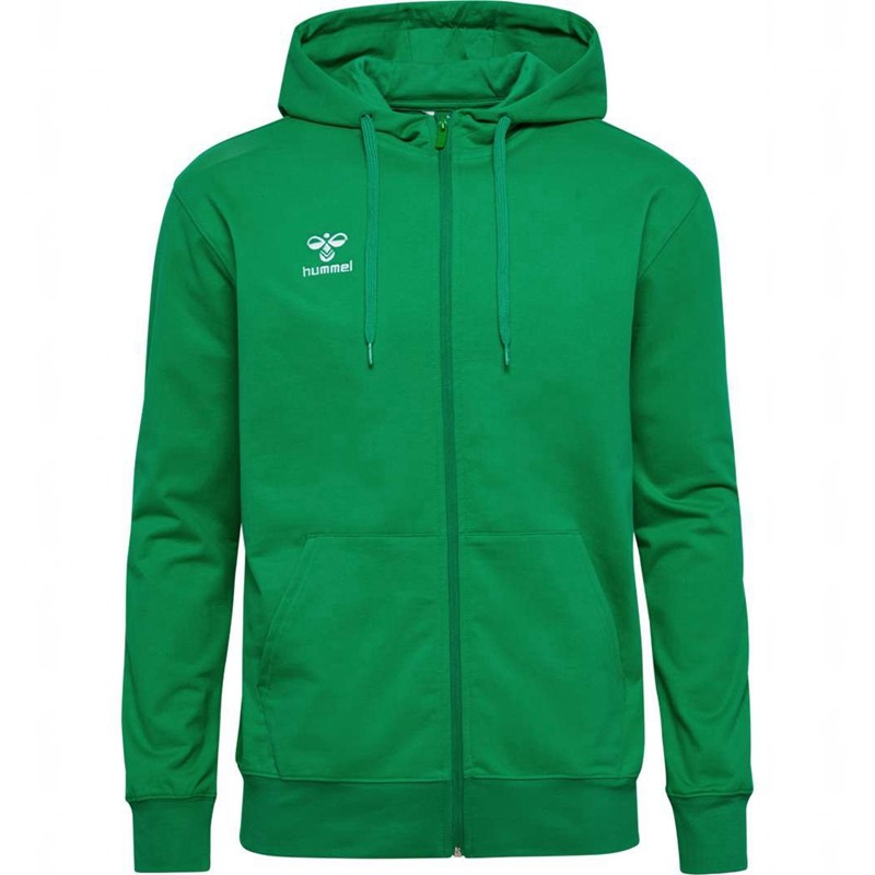 Hummel Go 2.0 Zip Hoodie Herr Gröna | 096384-135
