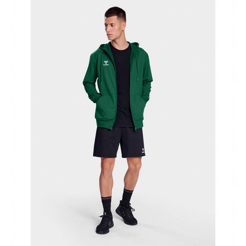 Hummel Go 2.0 Zip Hoodie Herr Gröna | 625275-882