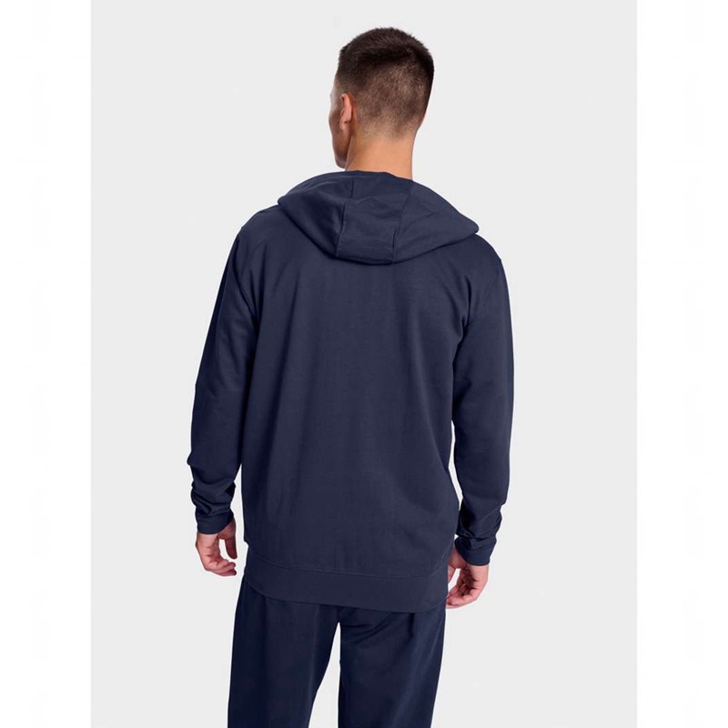 Hummel Go 2.0 Zip Hoodie Herr Marinblå | 551801-092