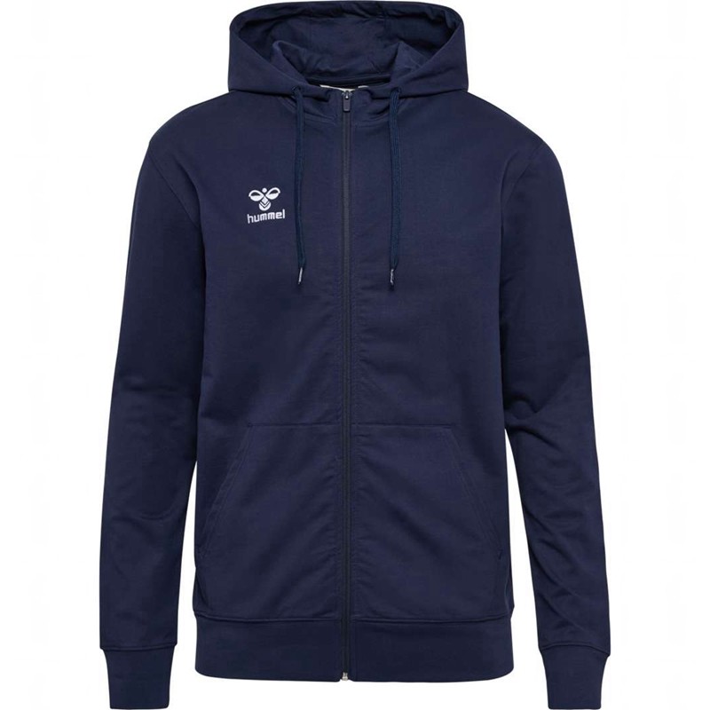 Hummel Go 2.0 Zip Hoodie Herr Marinblå | 551801-092