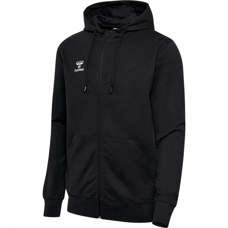 Hummel Go 2.0 Zip Hoodie Herr Svarta | 045483-206