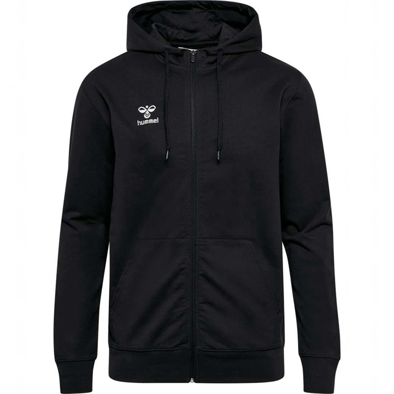 Hummel Go 2.0 Zip Hoodie Herr Svarta | 045483-206