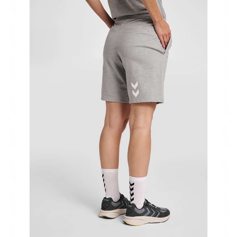 Hummel Go Cotton Bermuda Shorts Dam Grå | 525154-185