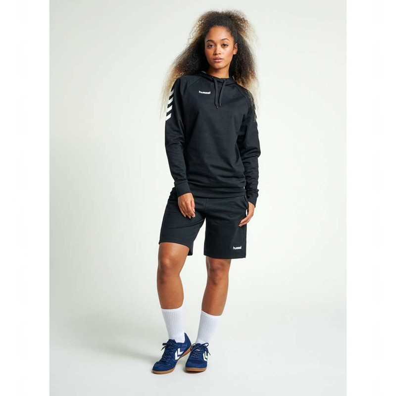 Hummel Go Cotton Bermuda Shorts Dam Svarta | 829885-237