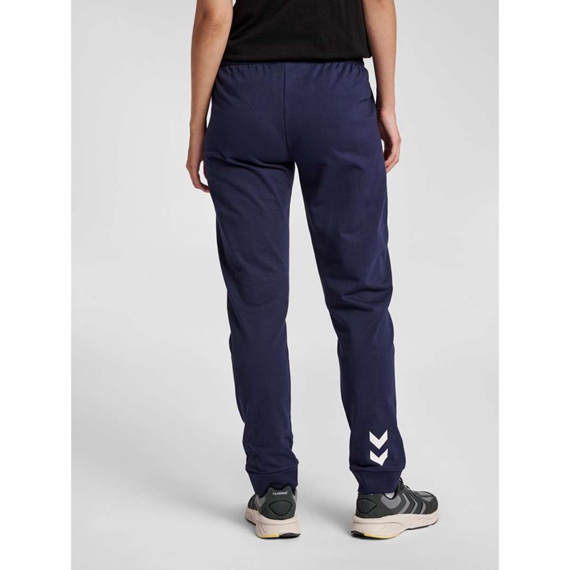 Hummel Go Cotton Byxor Dam Marinblå | 806011-736