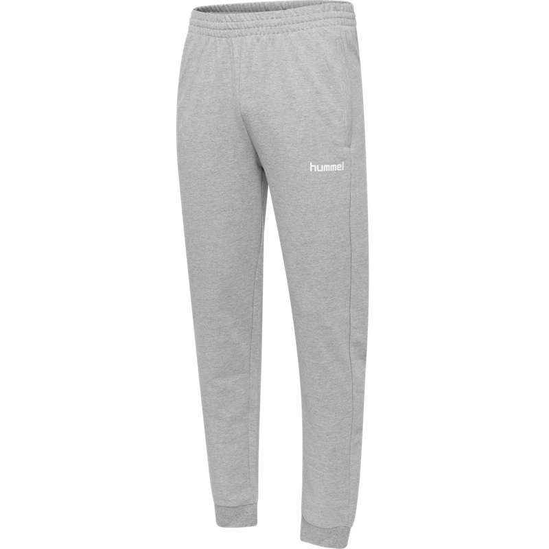 Hummel Go Cotton Byxor Herr Grå | 949145-875