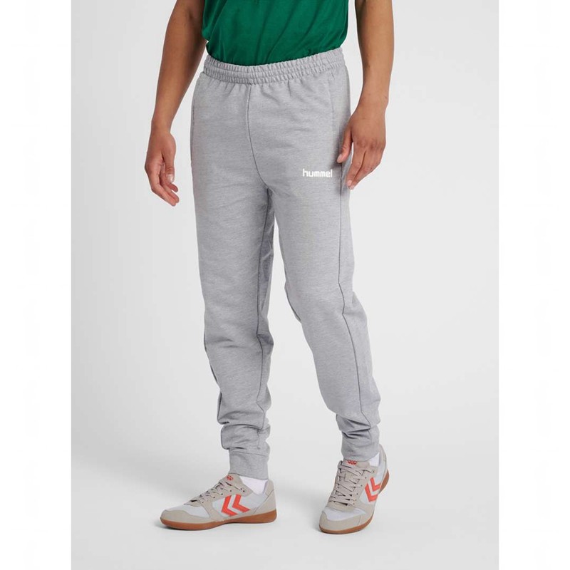 Hummel Go Cotton Byxor Herr Grå | 949145-875