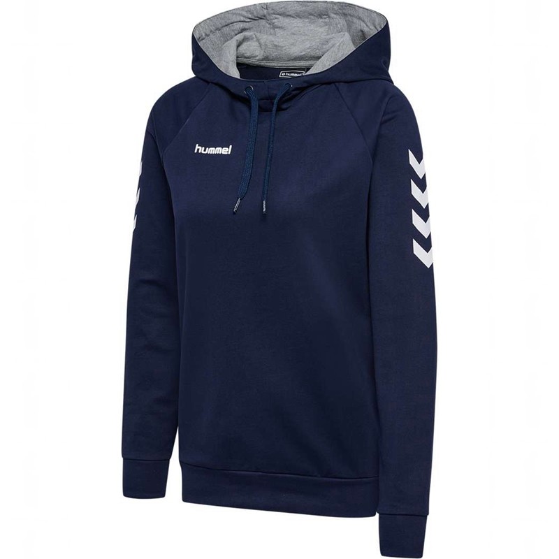 Hummel Go Cotton Hoodie Dam Marinblå | 721247-589