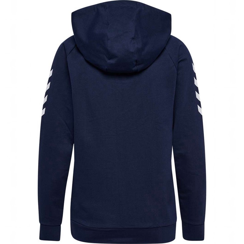 Hummel Go Cotton Hoodie Dam Marinblå | 721247-589