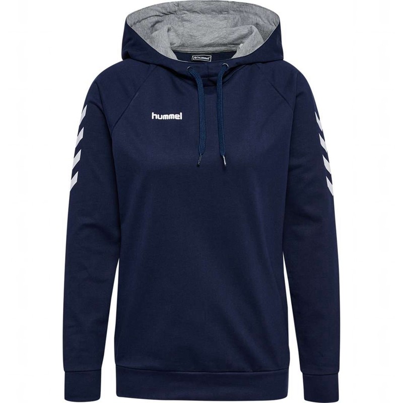 Hummel Go Cotton Hoodie Dam Marinblå | 721247-589