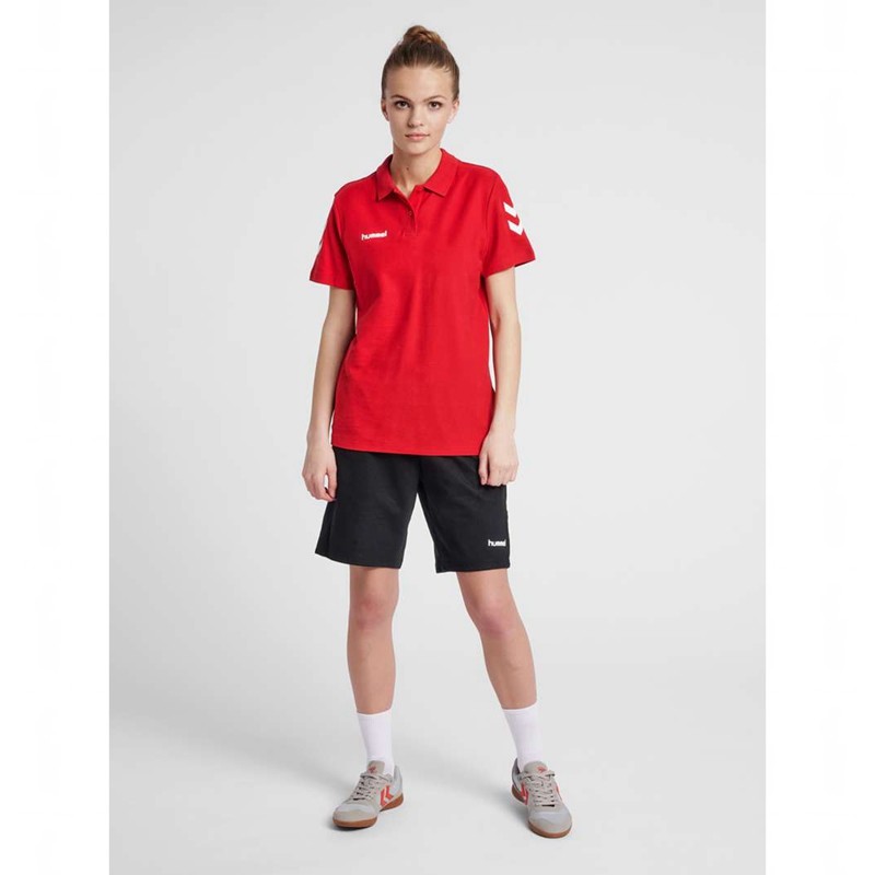 Hummel Go Cotton Polo T-shirt Dam Röda | 261082-542