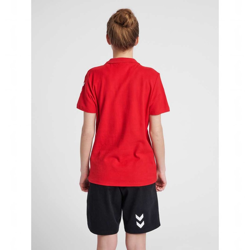 Hummel Go Cotton Polo T-shirt Dam Röda | 261082-542