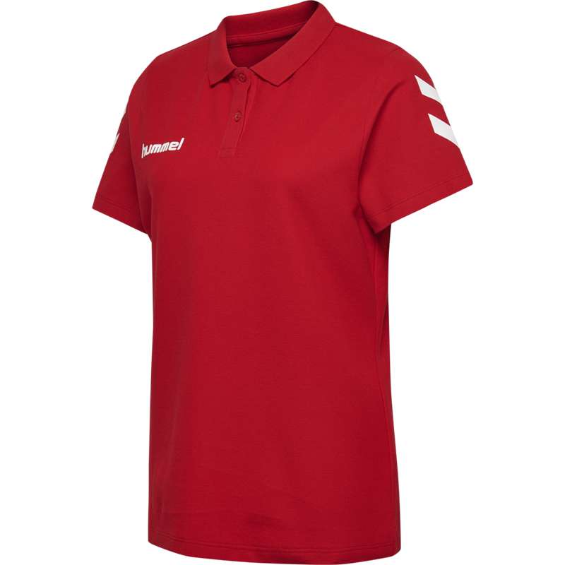 Hummel Go Cotton Polo T-shirt Dam Röda | 261082-542