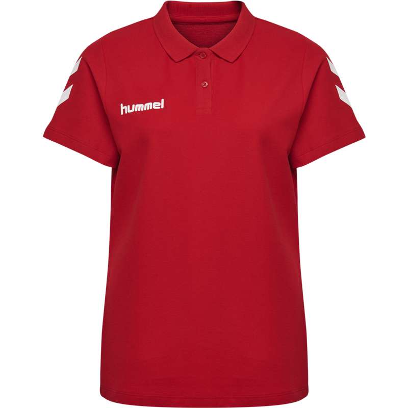 Hummel Go Cotton Polo T-shirt Dam Röda | 261082-542