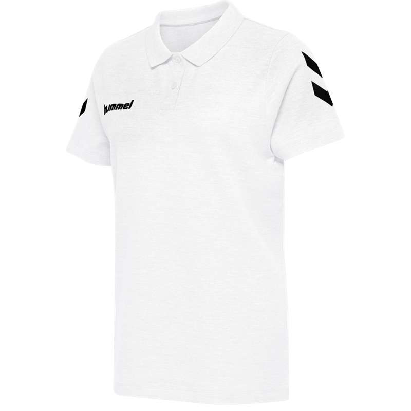 Hummel Go Cotton Polo T-shirt Dam Vita | 302470-943