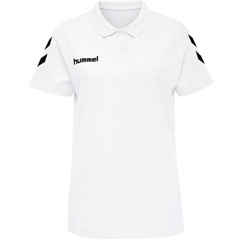 Hummel Go Cotton Polo T-shirt Dam Vita | 302470-943