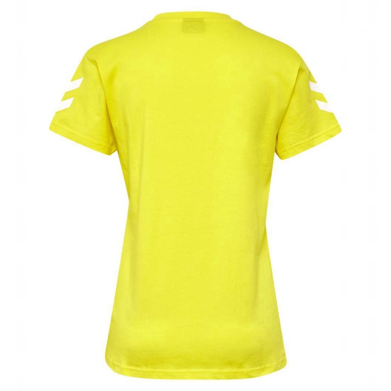 Hummel Go Cotton S/S T-shirt Dam Gula | 460139-979