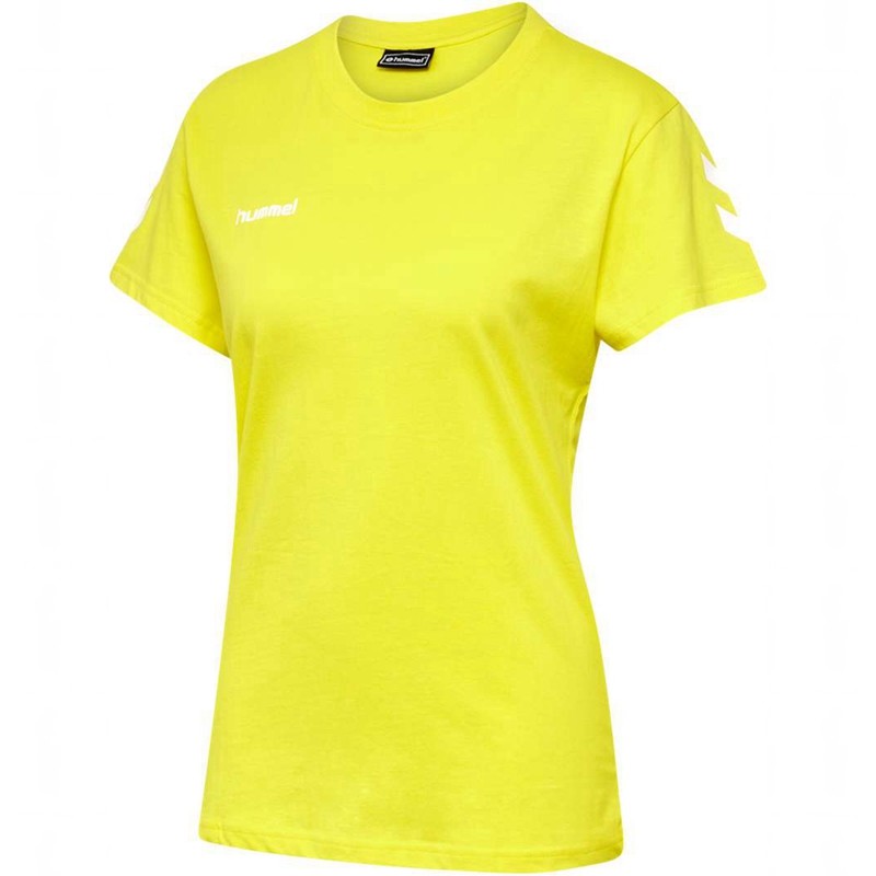 Hummel Go Cotton S/S T-shirt Dam Gula | 460139-979