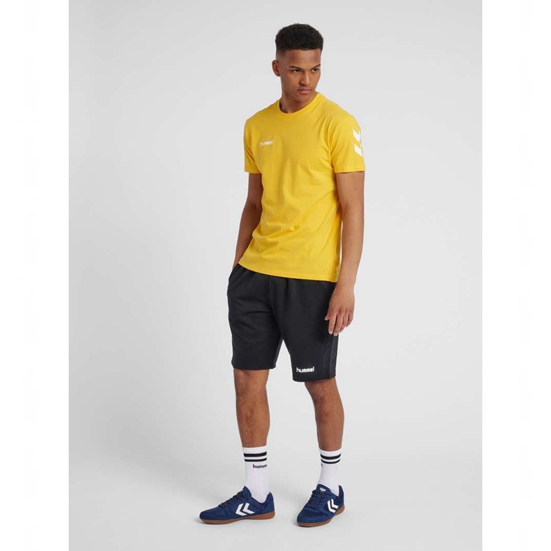 Hummel Go Cotton S/S T-shirt Herr Gula | 453437-549