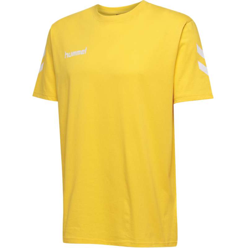 Hummel Go Cotton S/S T-shirt Herr Gula | 453437-549
