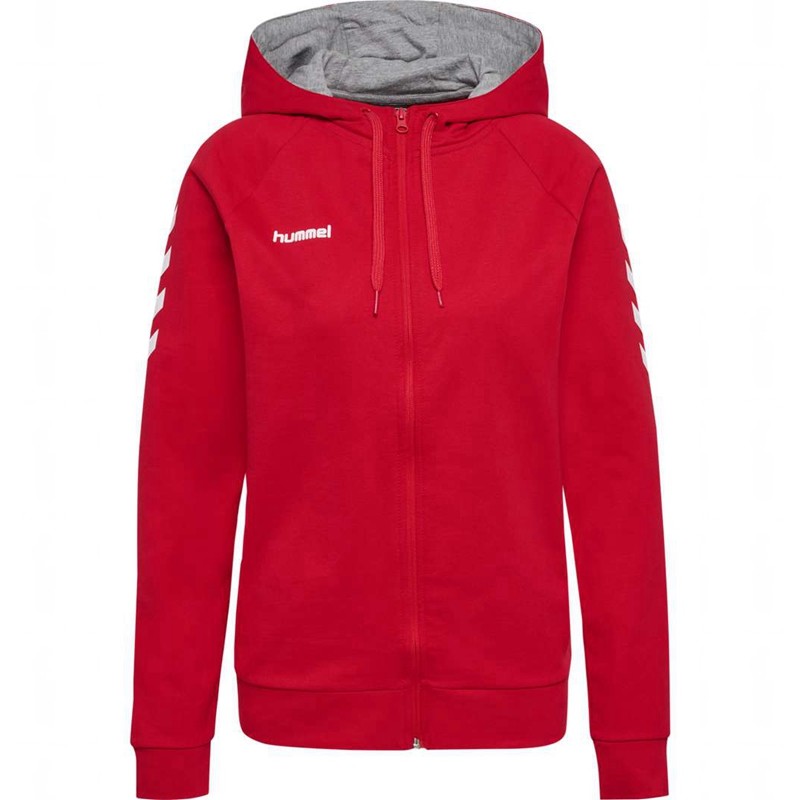 Hummel Go Cotton Zip Byxor Dam Röda | 885534-550