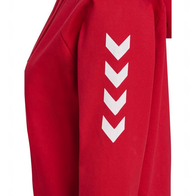 Hummel Go Cotton Zip Byxor Dam Röda | 885534-550