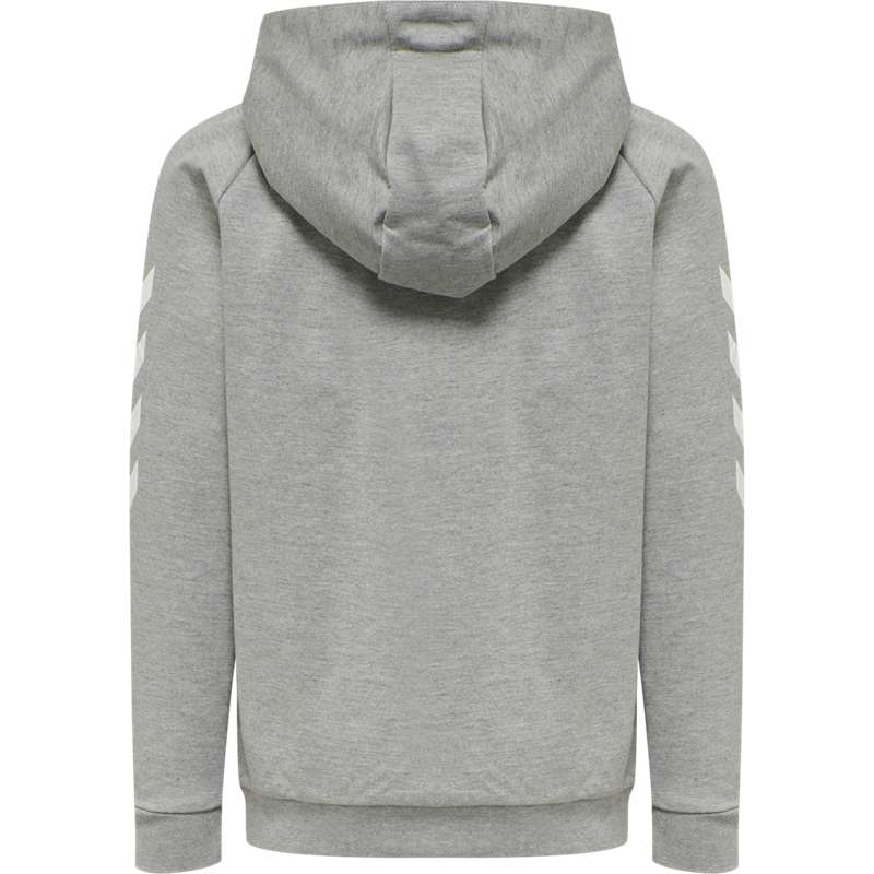 Hummel Go Cotton Zip Hoodie Barn Grå | 196688-267