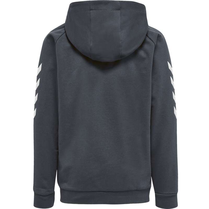 Hummel Go Cotton Zip Hoodie Barn Svarta | 517216-945