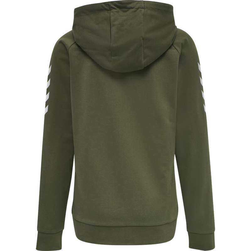 Hummel Go Cotton Zip Hoodie Dam Gröna | 030154-748