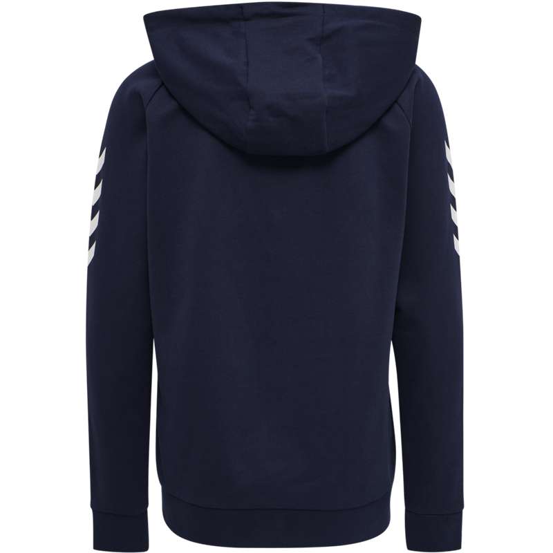 Hummel Go Cotton Zip Hoodie Dam Marinblå | 137902-376