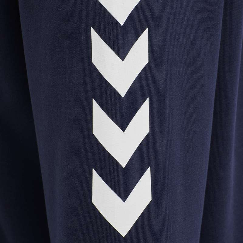 Hummel Go Cotton Zip Hoodie Dam Marinblå | 137902-376