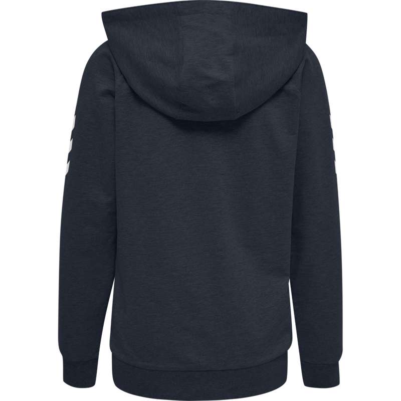 Hummel Go Cotton Zip Hoodie Dam Svarta | 815657-882
