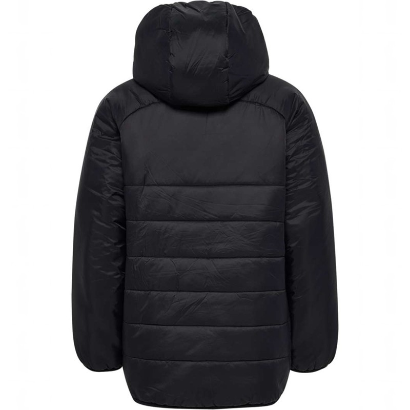 Hummel Go Quilted Hood Jackor Barn Svarta | 477550-535